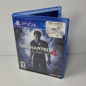 Uncharted 4: A Thief's End - Sony PlayStation 4 PS4 CIB Video Game
